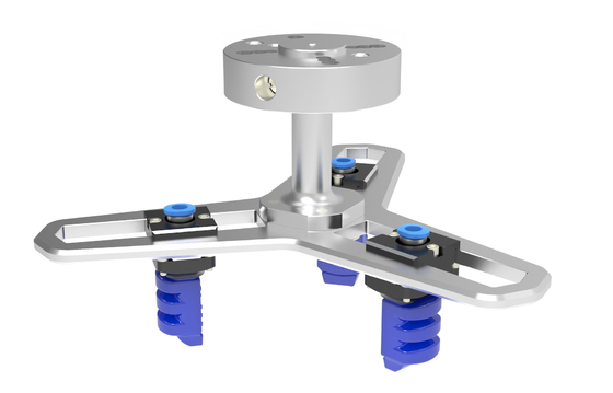 Leichte Universalitäts-weicher pneumatischer Greifer der Bewegungs-600g