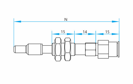 Roboterklammer der Lebensmittelindustrie-hohe Flexibilitäts-7100g